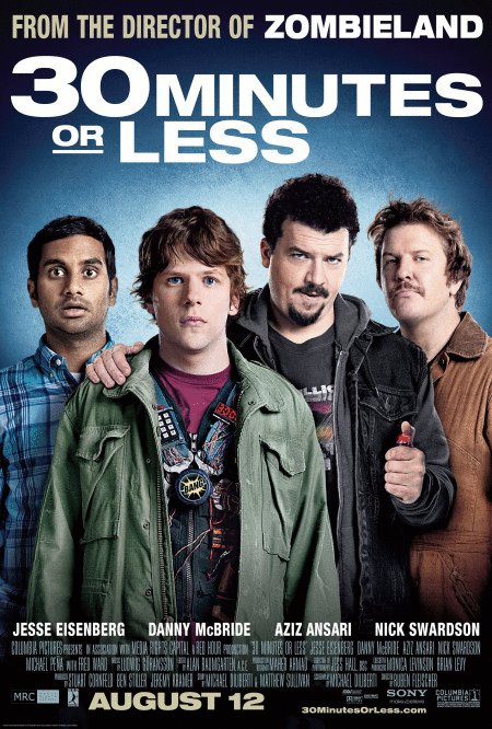 L'affiche du film 30 Minutes or Less