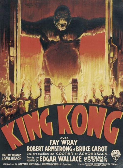 L'affiche du film King Kong v.f.