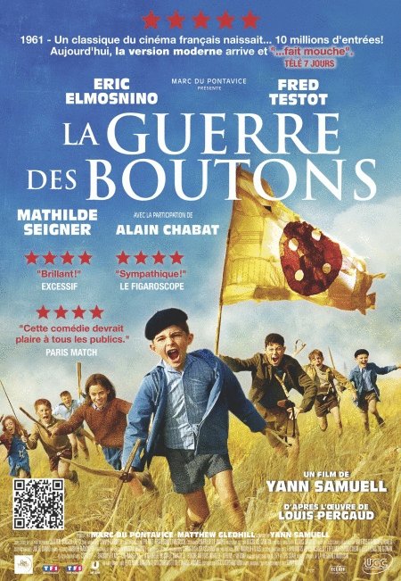 L'affiche du film La Guerre des boutons
