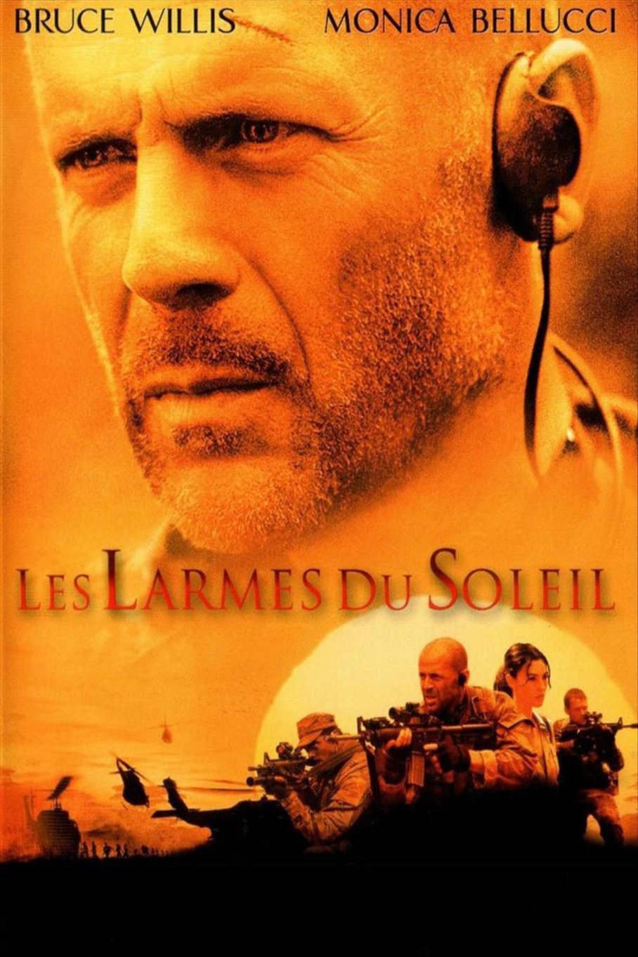L'affiche du film Les Larmes du soleil