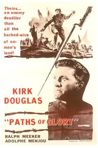 L'affiche du film Les Sentiers de la gloire