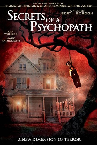 L'affiche du film Secrets of a Psychopath