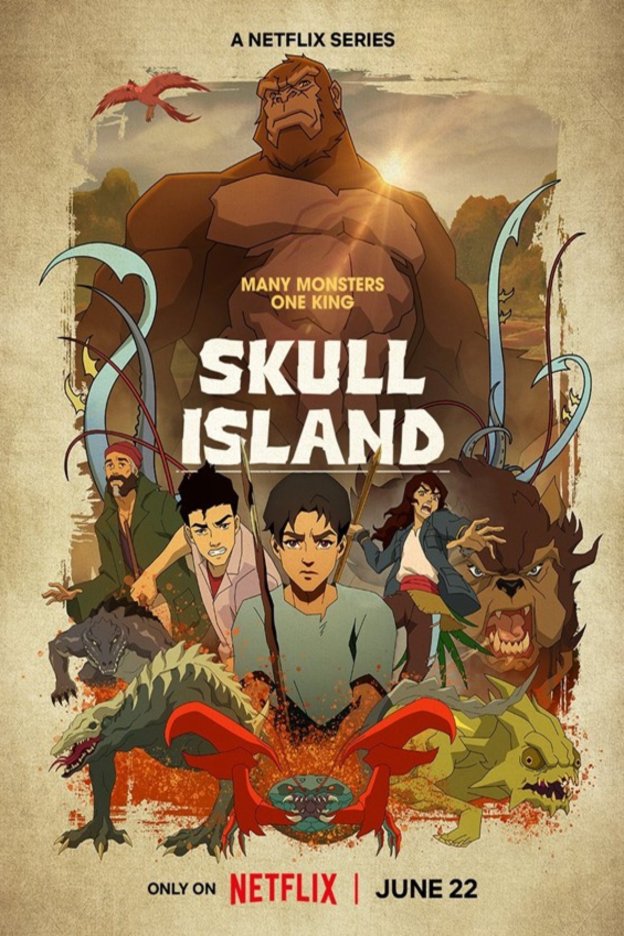 L'affiche du film Skull Island