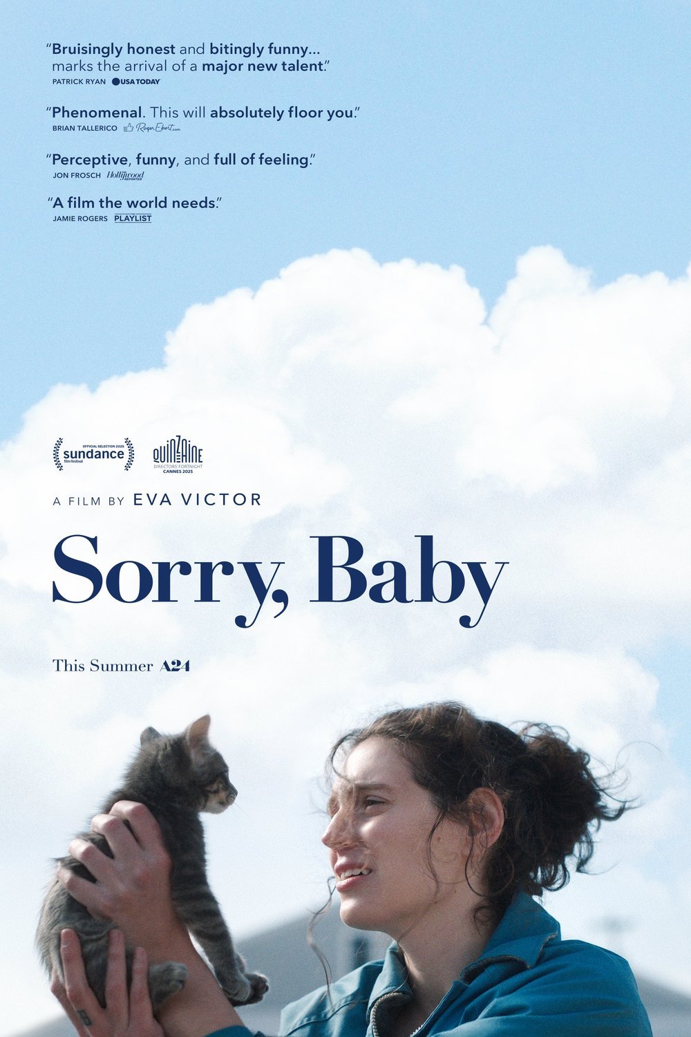L'affiche du film Desolée, bébé