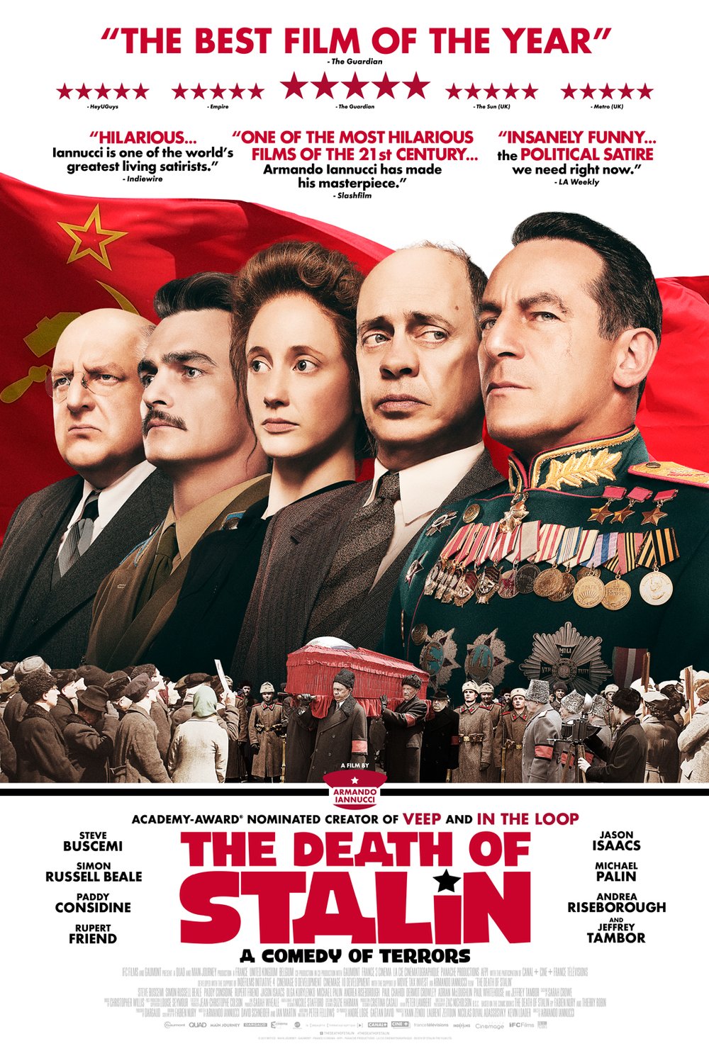 Poster of the movie The Death of Stalin [2017]