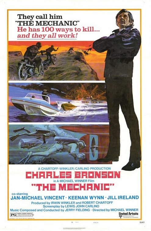 L'affiche du film The Mechanic
