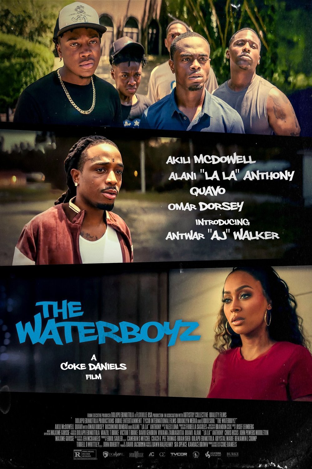L'affiche du film The Waterboyz