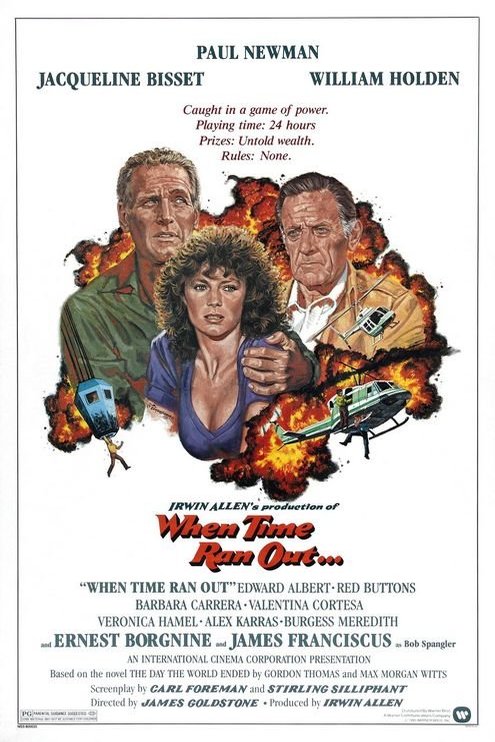 L'affiche du film When Time Ran Out...
