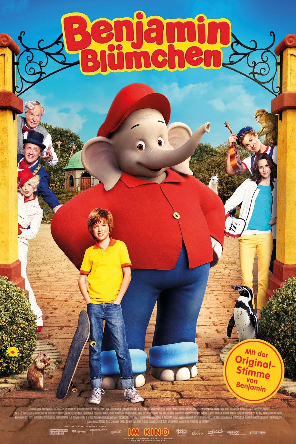 L'affiche du film Benjamin Blümchen