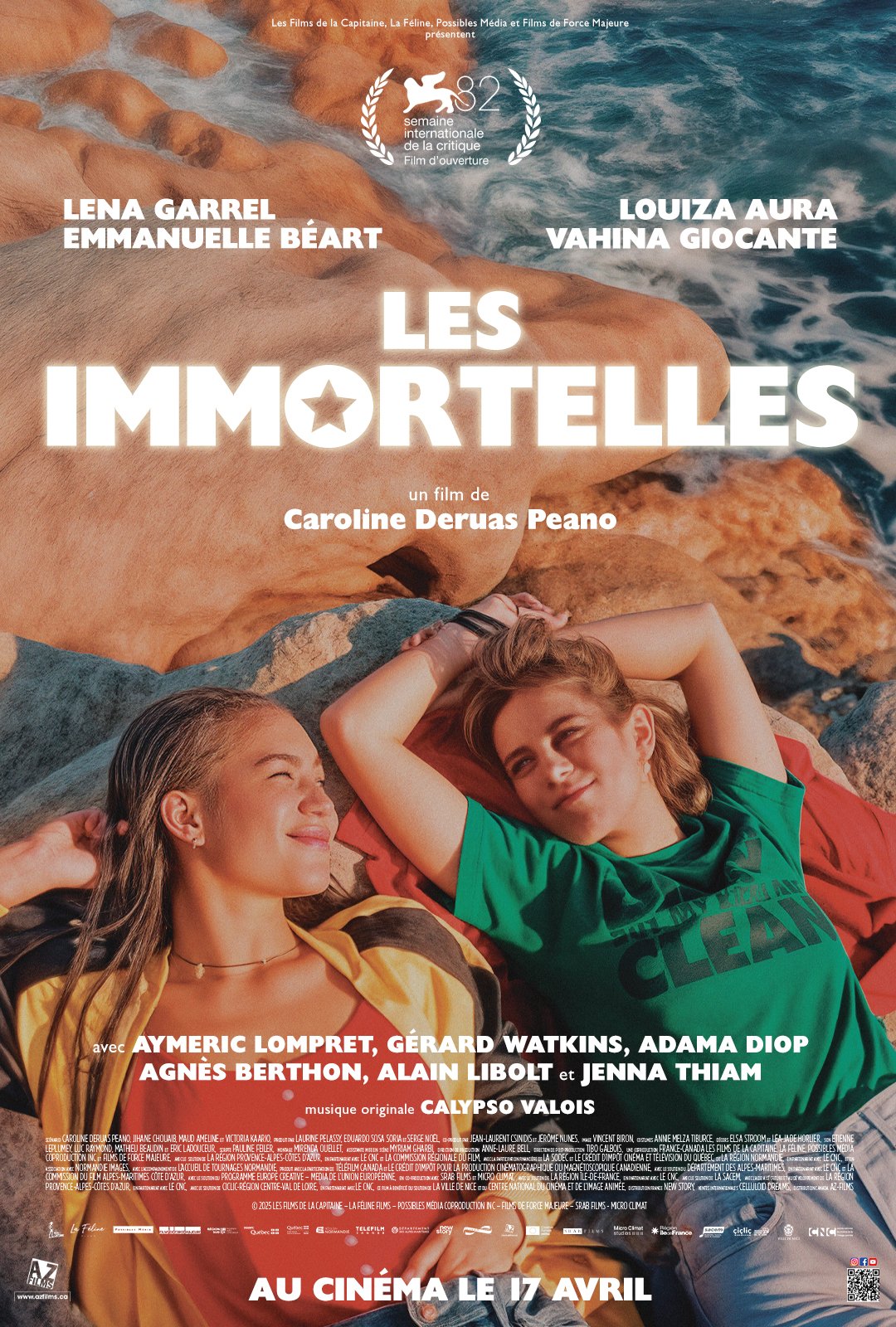 Poster of the movie Les immortelles [2025]