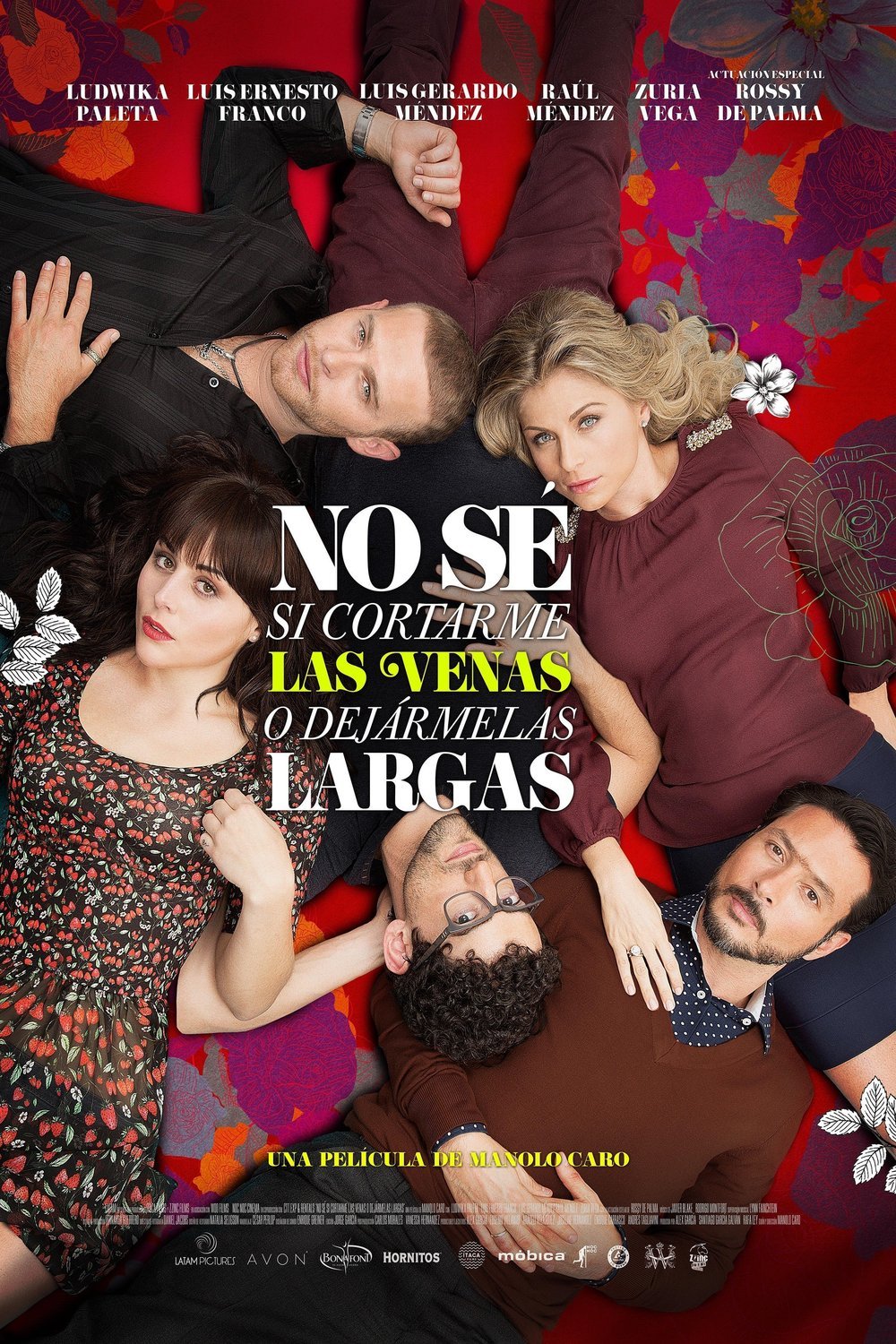 L'affiche du film No sé si cortarme las venas o dejármelas largas