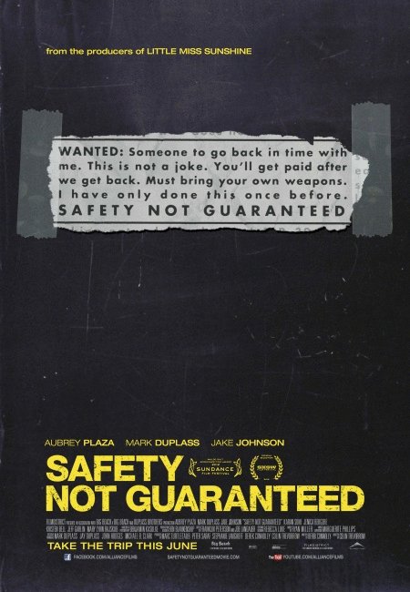 Poster of the movie Safety Not Guaranteed [2012]