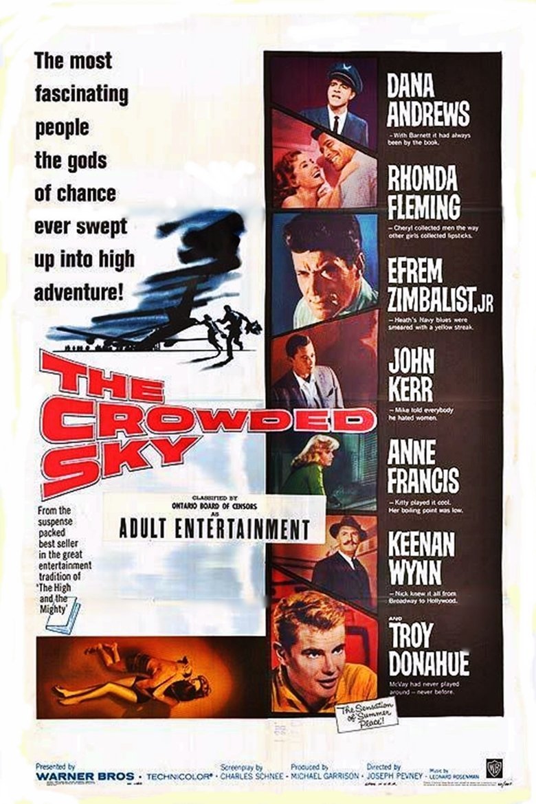 L'affiche du film The Crowded Sky