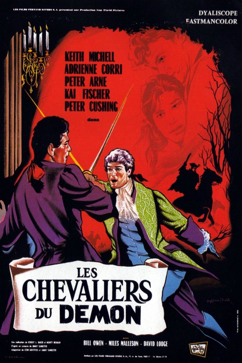 L'affiche du film The Hellfire Club