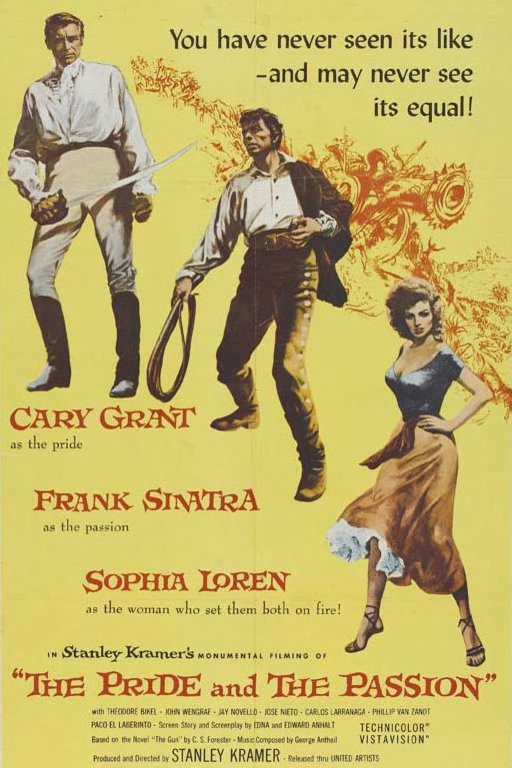 L'affiche du film The Pride and the Passion