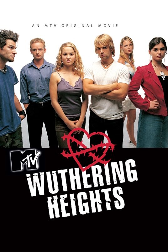 L'affiche du film Les hauts de hurlevent