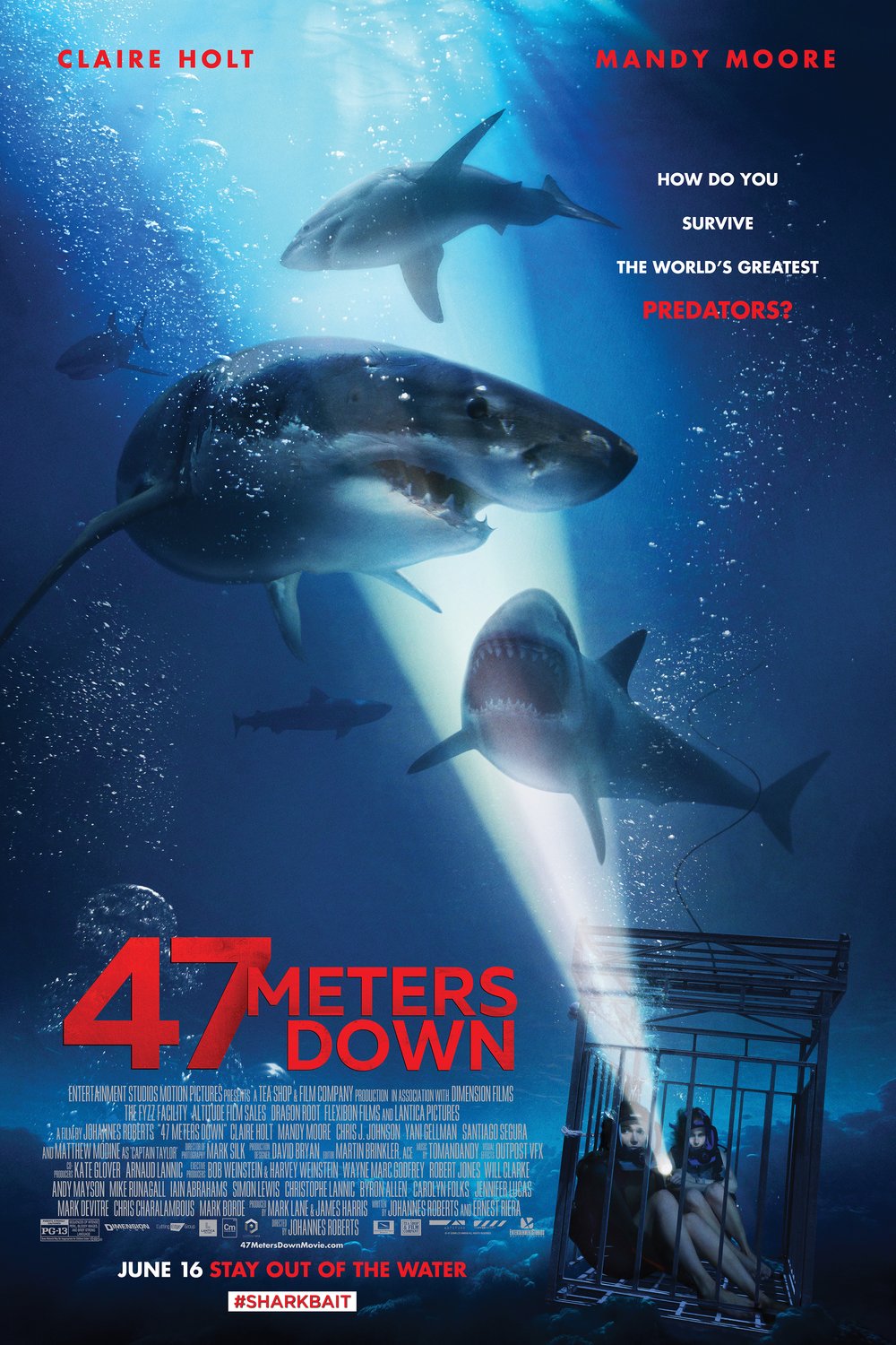 L'affiche du film Instinct de survie