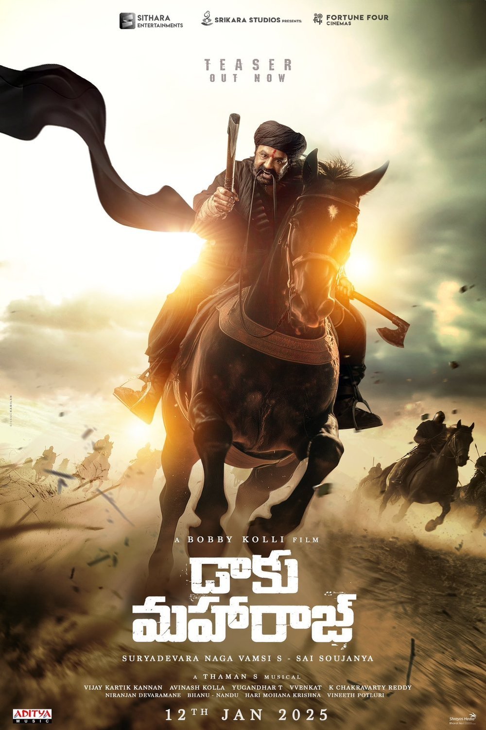 L'affiche du film Daaku Maharaaj