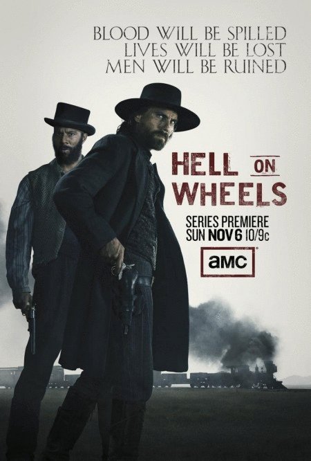 L'affiche du film Hell on Wheels