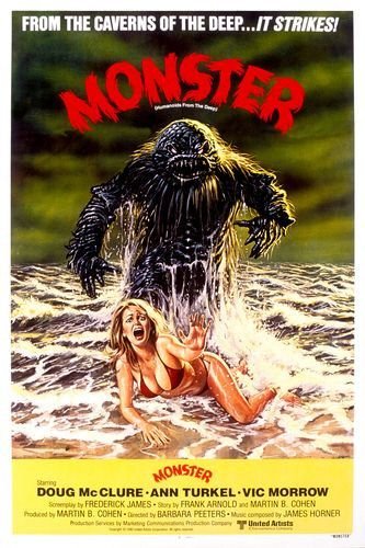 L'affiche du film Humanoids From the Deep