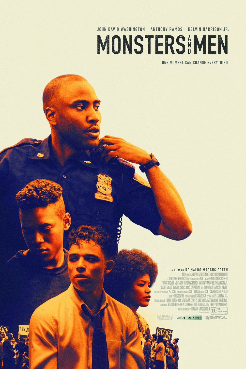 L'affiche du film Monsters and Men