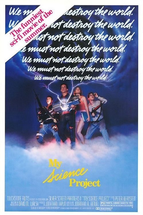 L'affiche du film My Science Project