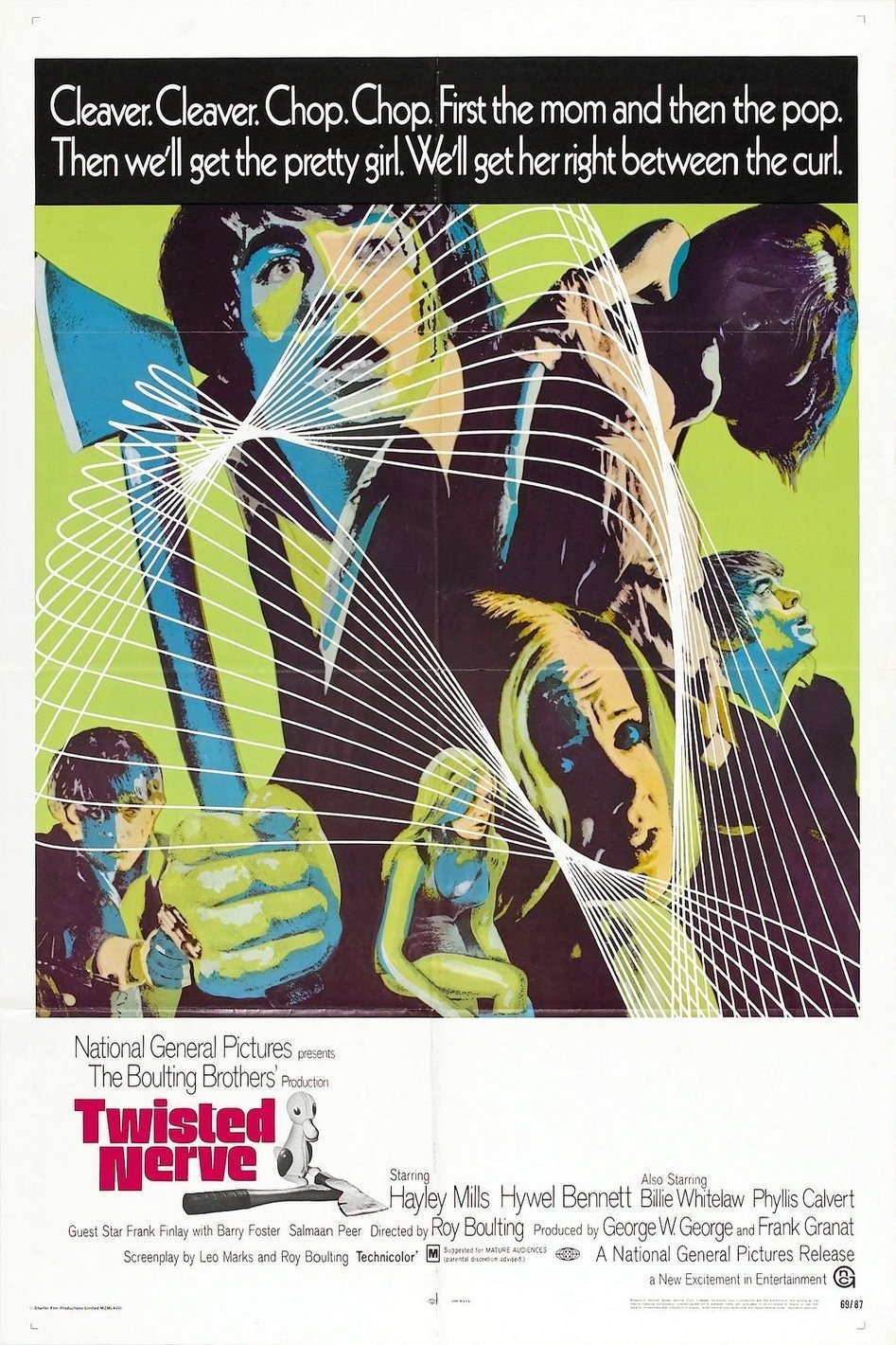 L'affiche du film Twisted Nerve