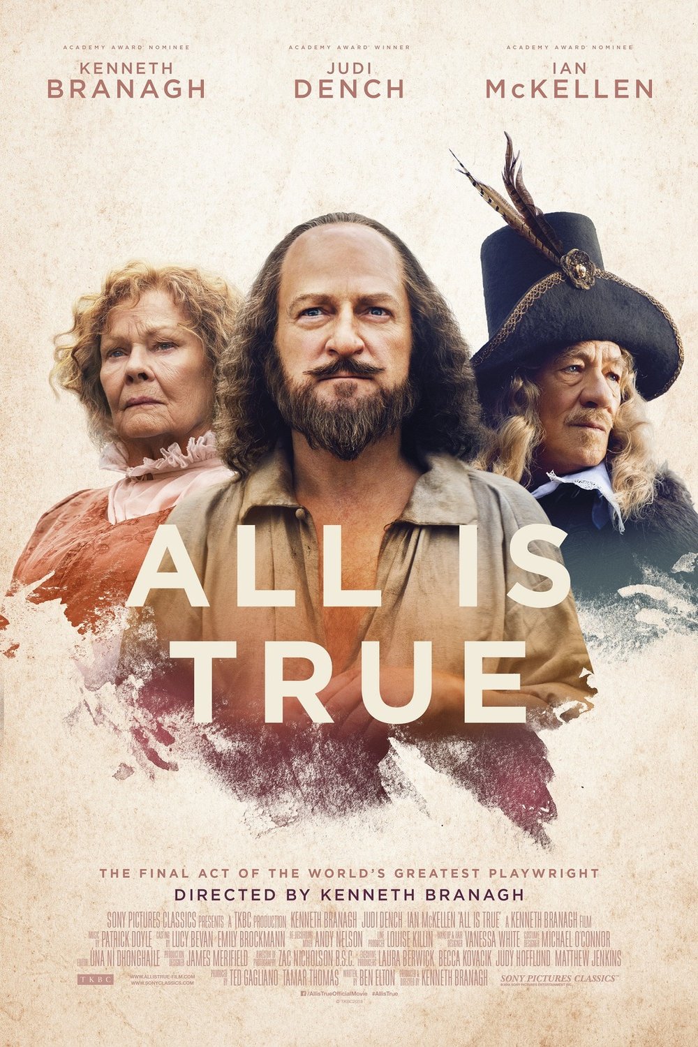 L'affiche du film All Is True