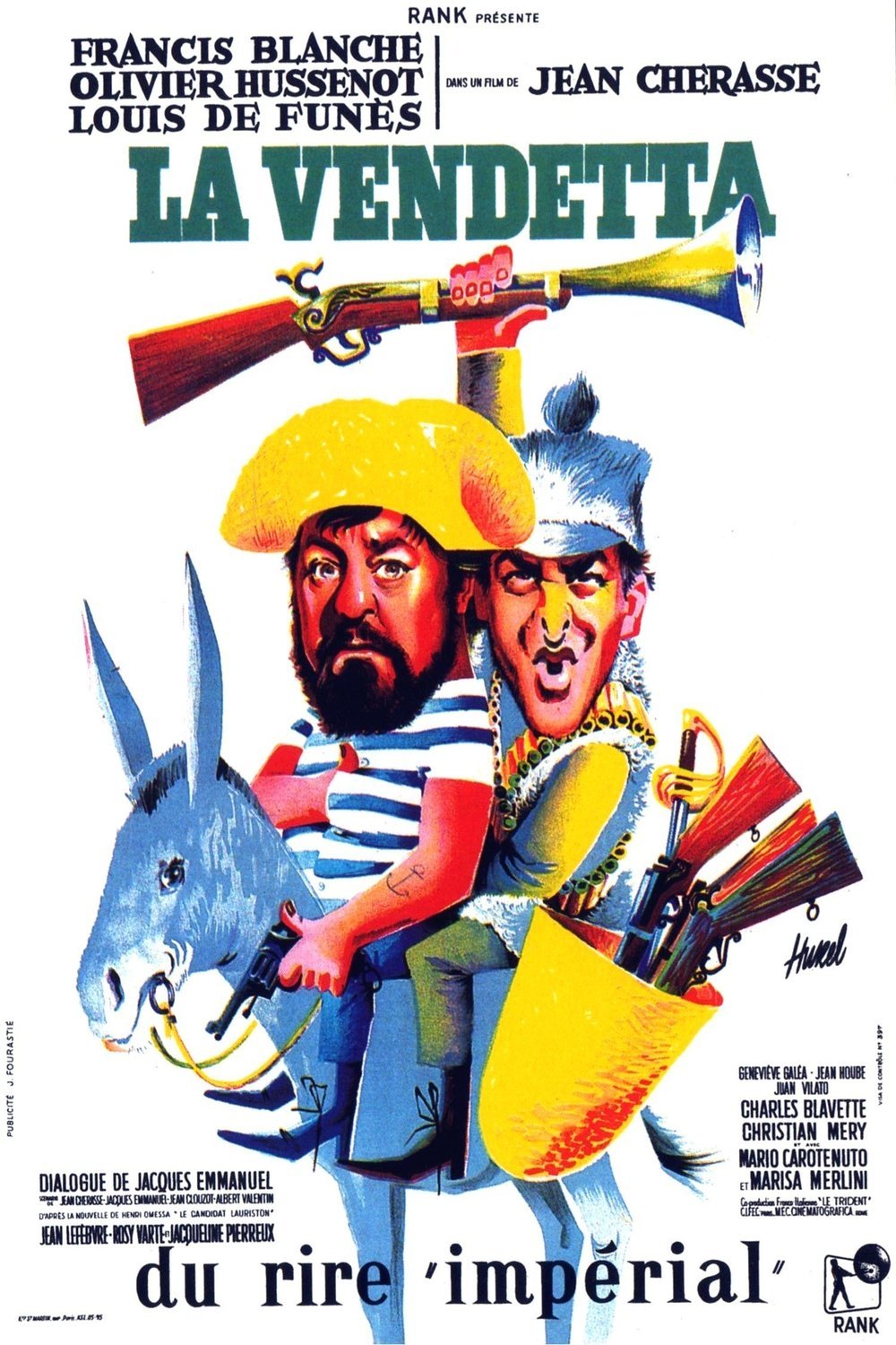 L'affiche du film La vendetta
