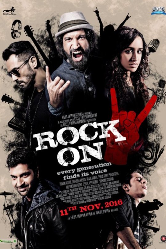 L'affiche du film Rock on 2