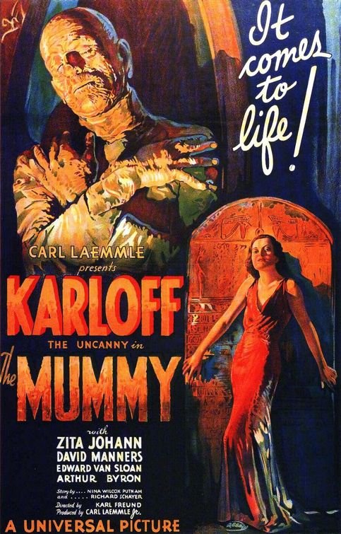 L'affiche du film The Mummy