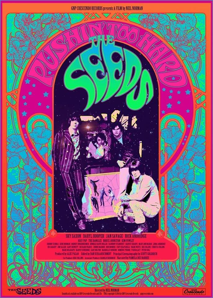L'affiche du film The Seeds: Pushin' Too Hard