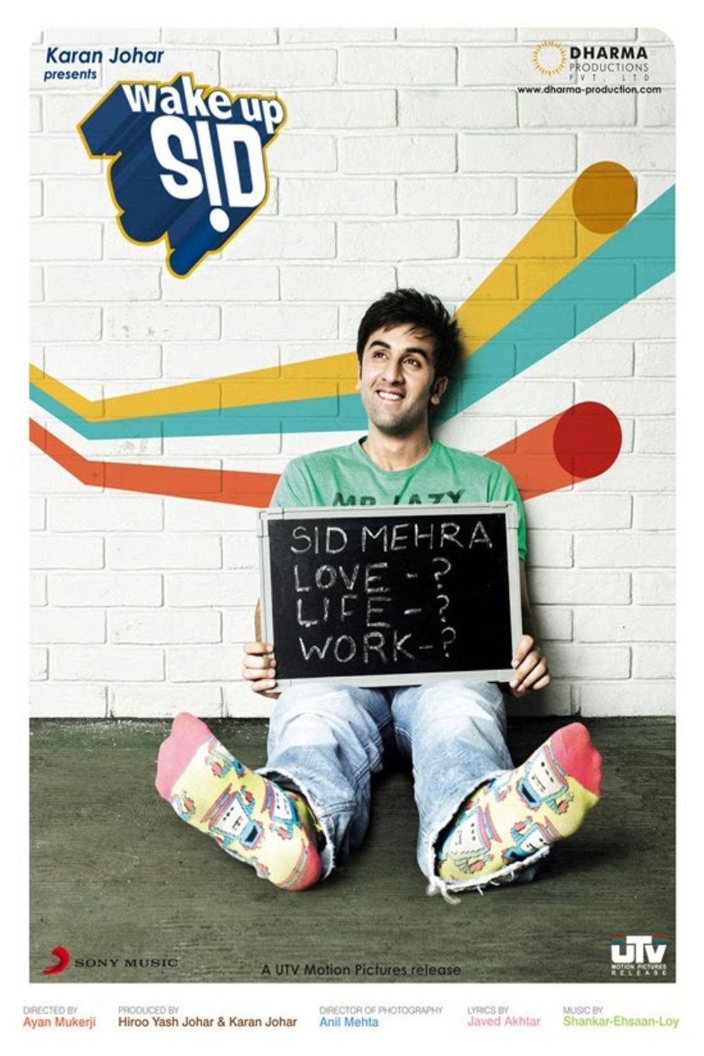 L'affiche du film Wake Up Sid