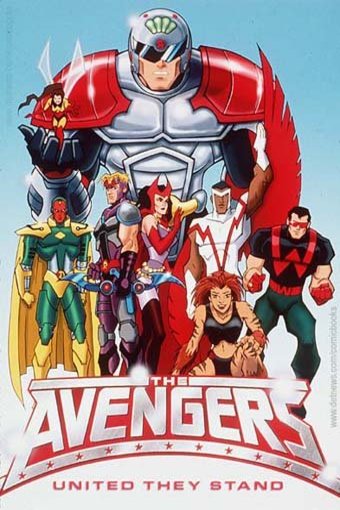 L'affiche du film The Avengers: United They Stand