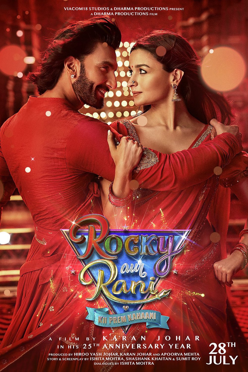 L'affiche du film Rocky Aur Rani Kii Prem Kahaani