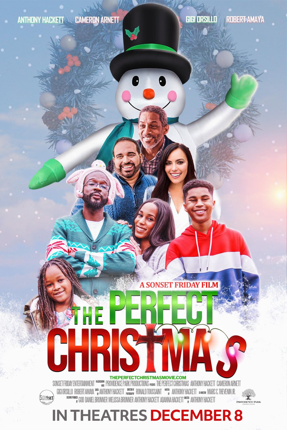 L'affiche du film The Perfect Christmas