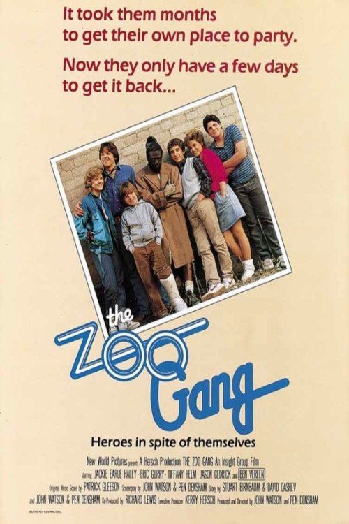 L'affiche du film The Zoo Gang