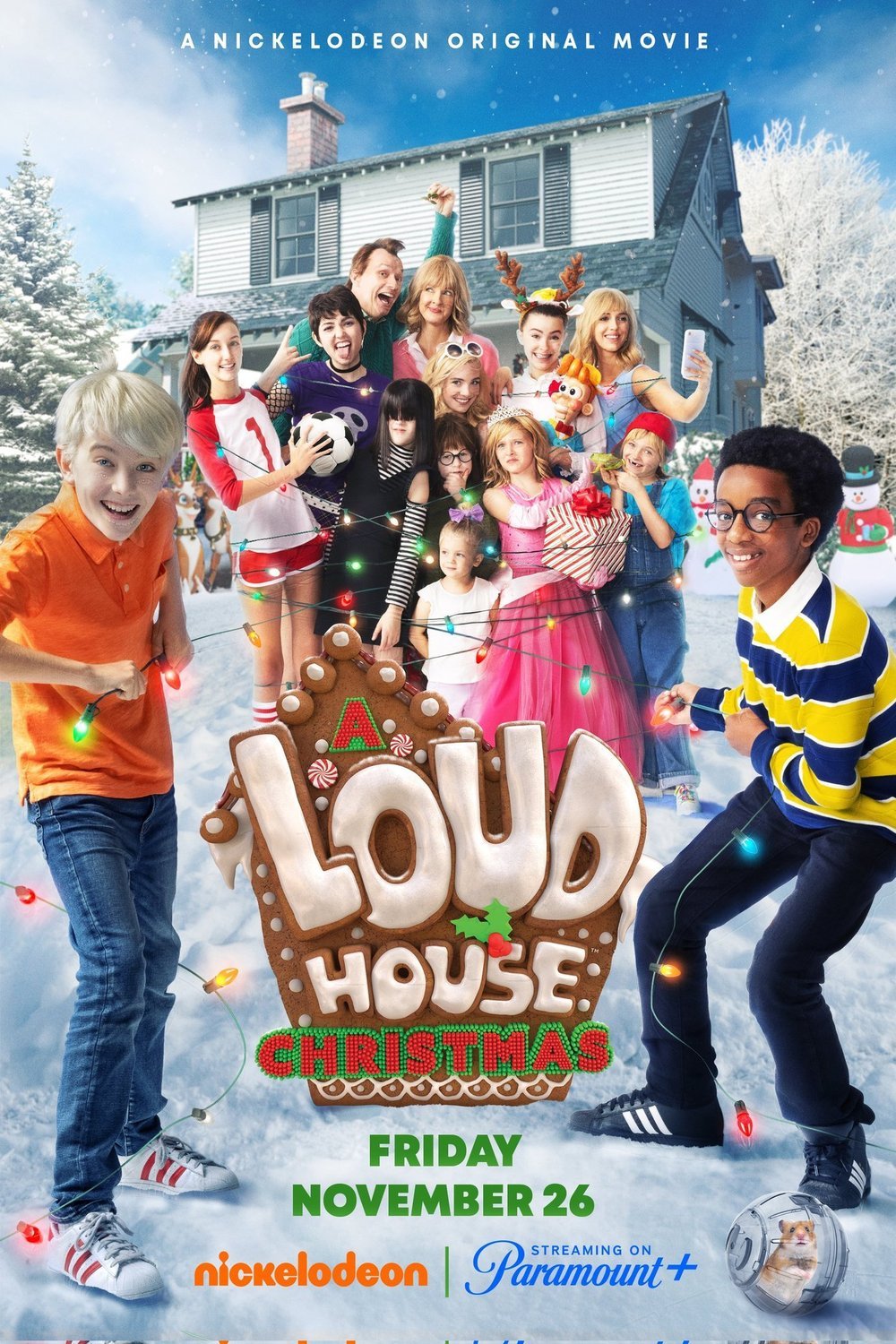L'affiche du film A Loud House Christmas