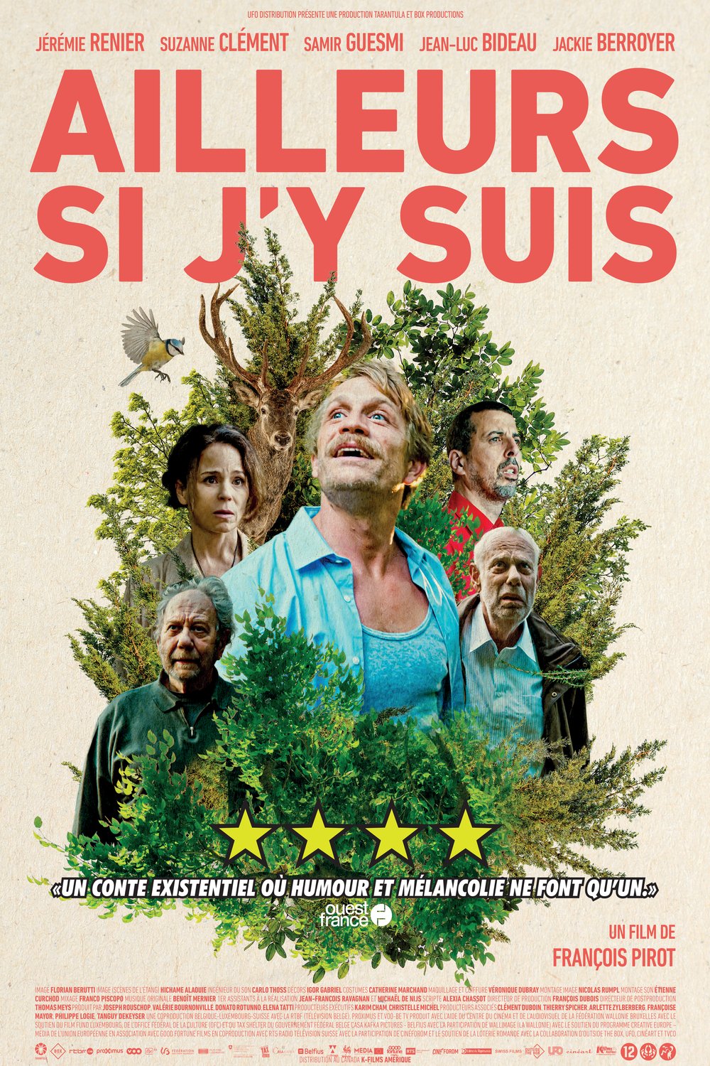 L'affiche du film Ailleurs si j'y suis