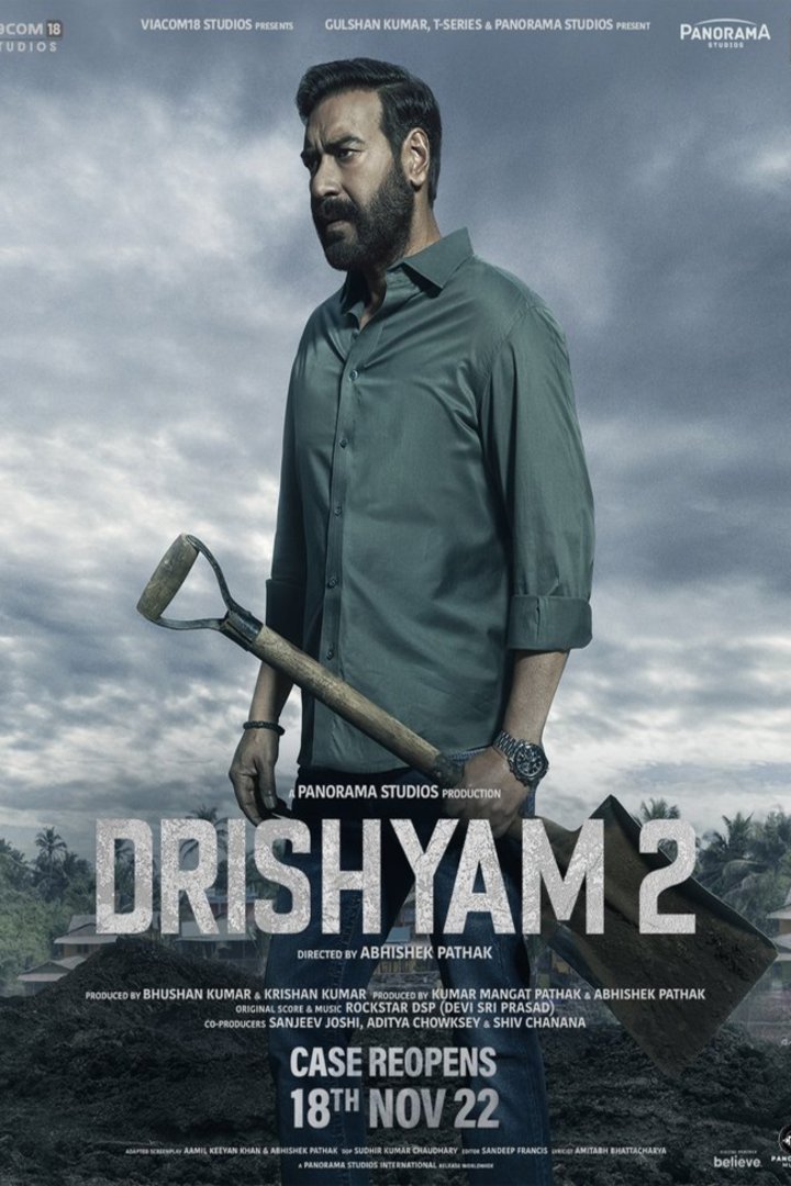 L'affiche du film Drishyam 2