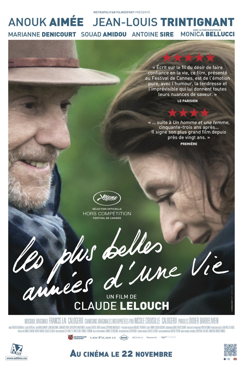 L'affiche du film Les plus belles années d'une vie