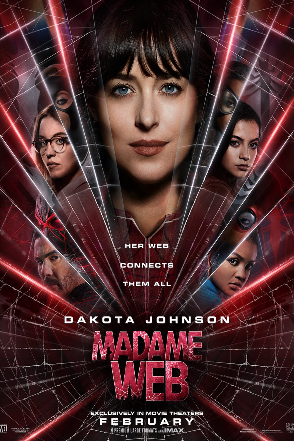 L'affiche du film Madame Web v.f.