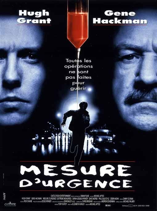 L'affiche du film Mesure d'urgence