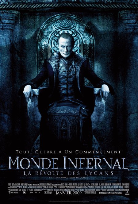 L'affiche du film Monde Infernal: La Révolte des Lycans