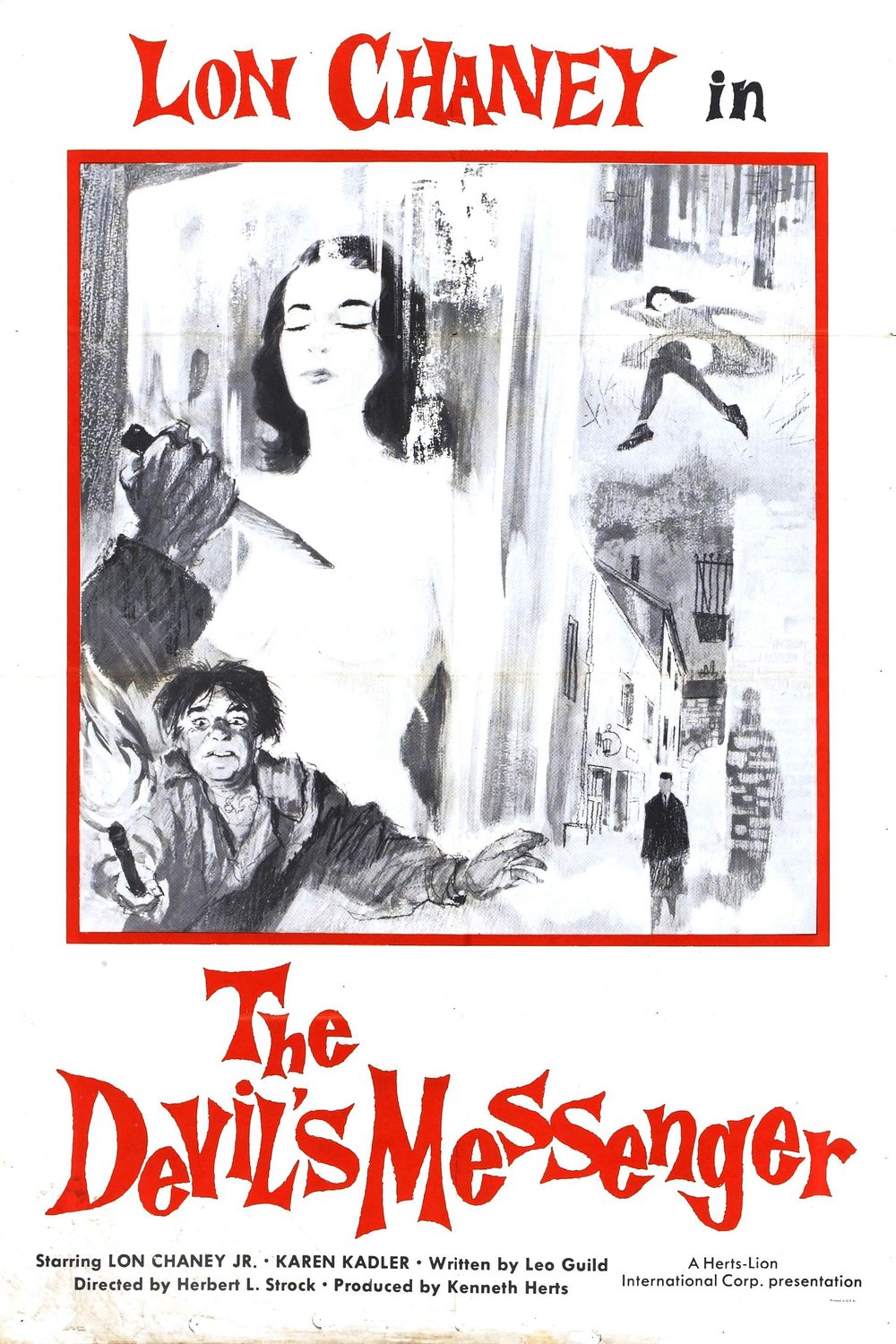 L'affiche du film The Devil's Messenger