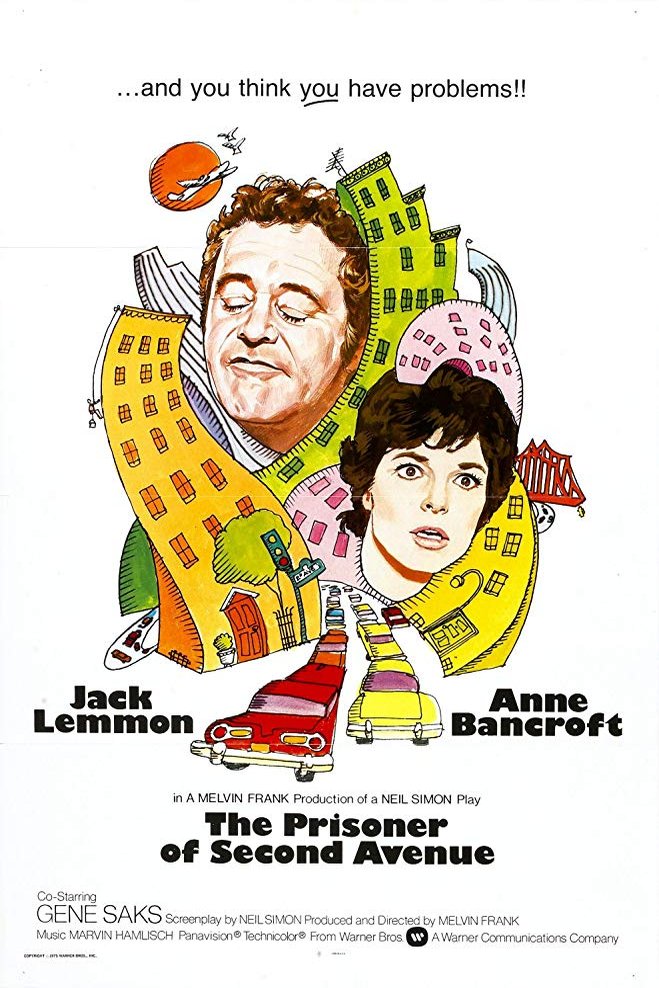 L'affiche du film The Prisoner of Second Avenue