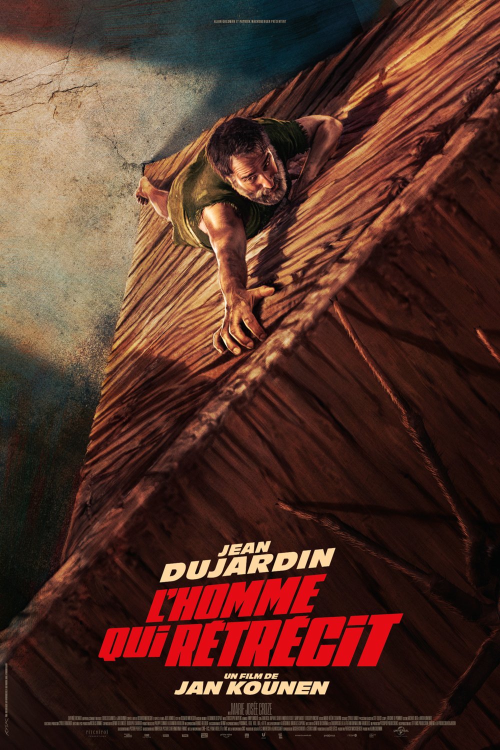 L'affiche du film L'homme qui rétrécit