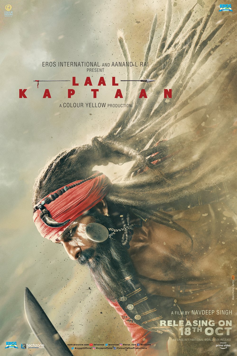 L'affiche du film Laal Kaptaan