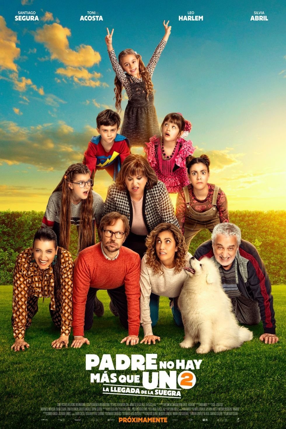 L'affiche du film Padre no hay más que uno 2: La llegada de la suegra