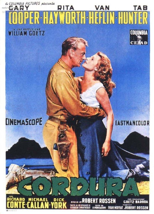 L'affiche du film They Came to Cordura